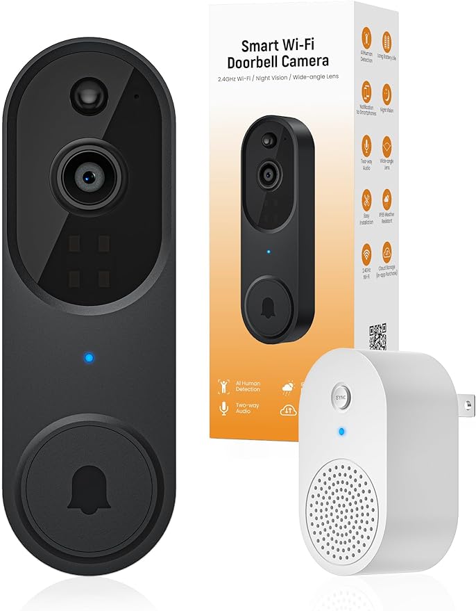 1080p Video Doorbell Camera Wireless